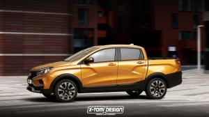Lada XRay Pickup by X-Tomi Design 2018 года